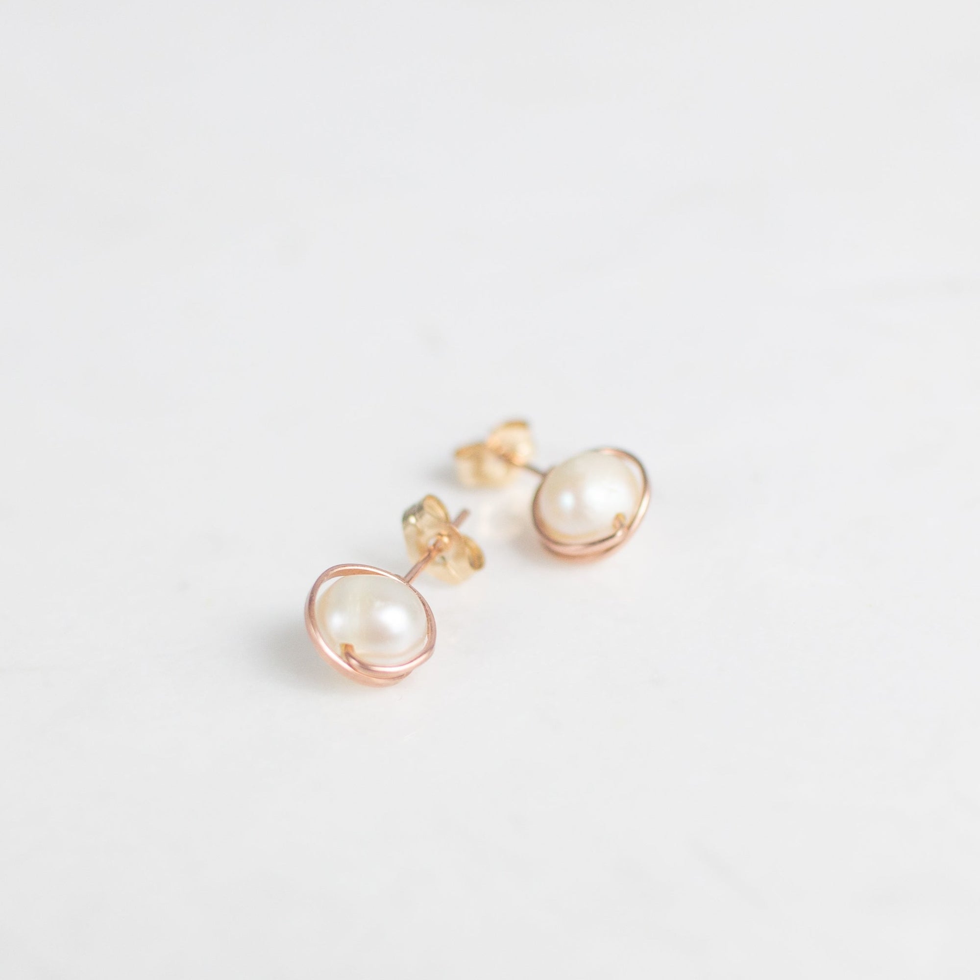 francois pearl stud earrings