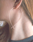 Pisces 14k Gold Statement Earrings - Good Wknd