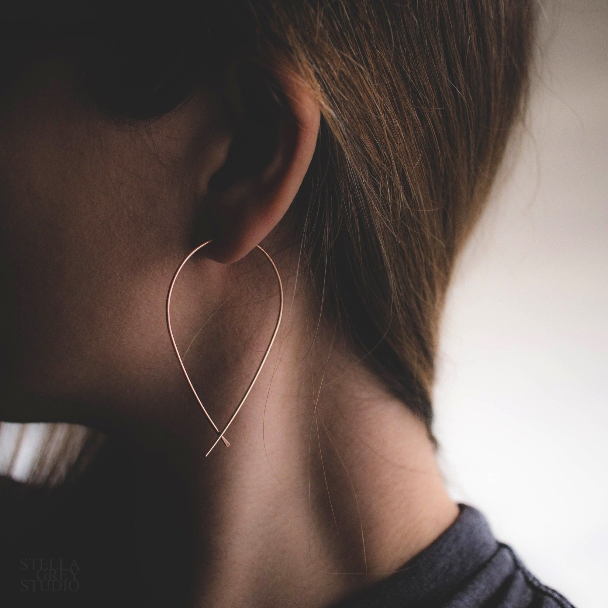 Pisces 14k Gold Statement Earrings - Good Wknd