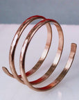 Rose Gold Filled Spiral Ring - Good Wknd