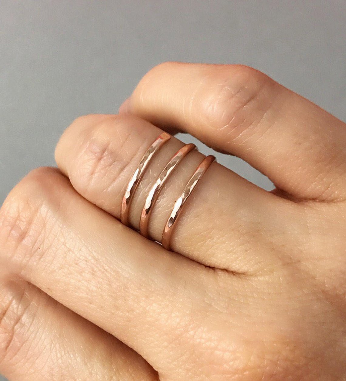Rose Gold Filled Spiral Ring - Good Wknd