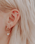 Sloane Tiny Heart Stud Earrings - Good Wknd