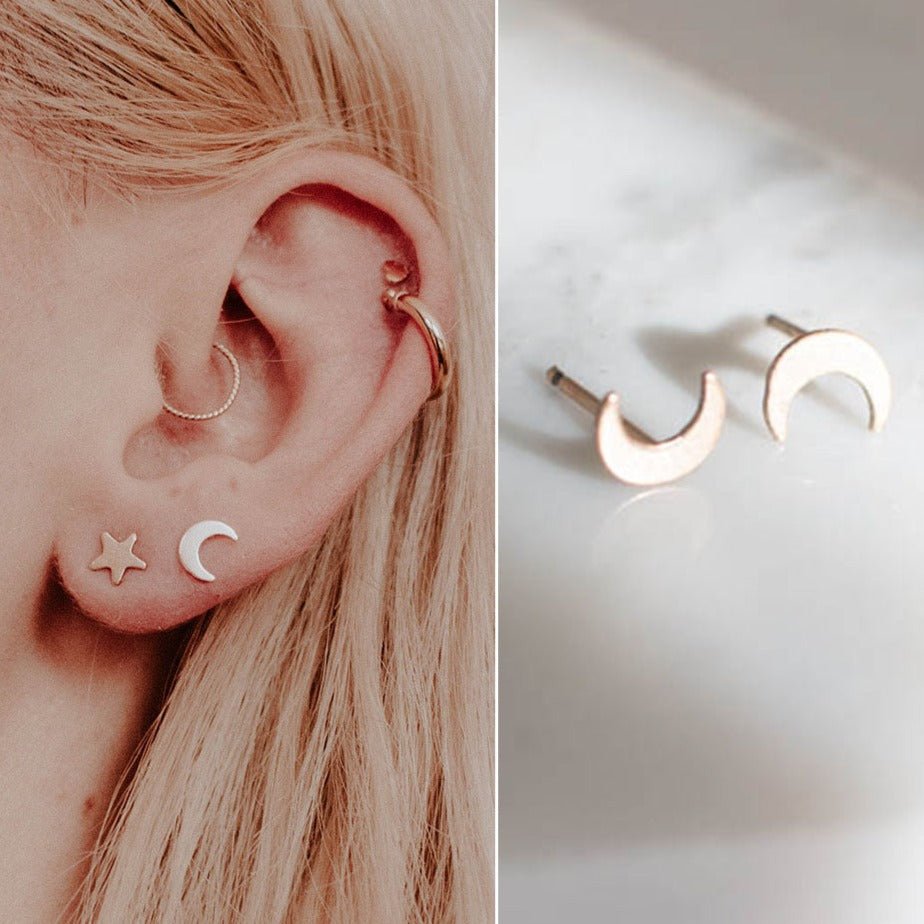 Star Moon Studs - Good Wknd