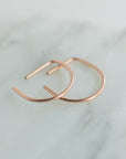 Tiny Minimal Hoop Earrings - Good Wknd