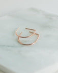 Tiny Minimal Hoop Earrings - Good Wknd